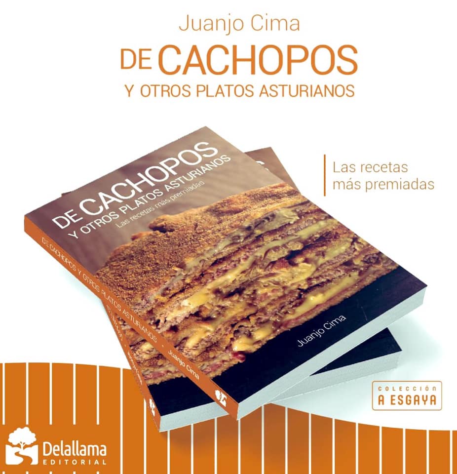 libro de juanjo cima, de cachopos y otros platos asturianos